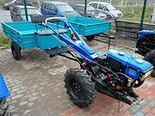 Тележка мотоблока ТМ-500/2 (двухместная)